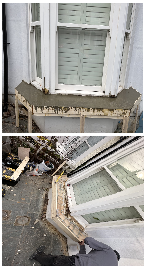 ⛪ Front Restoration — During